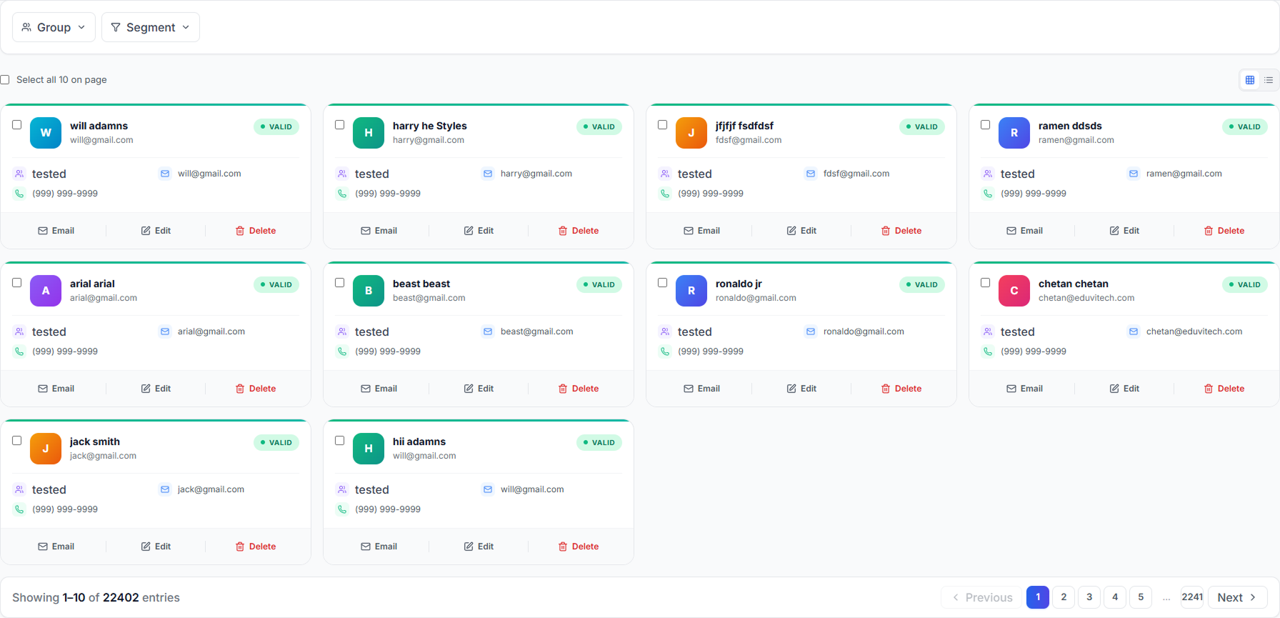 Leads Management Dashboard